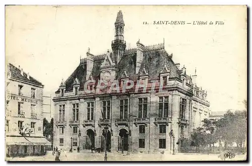 Cartes postales Saint Denis L&#39Hotel de Ville