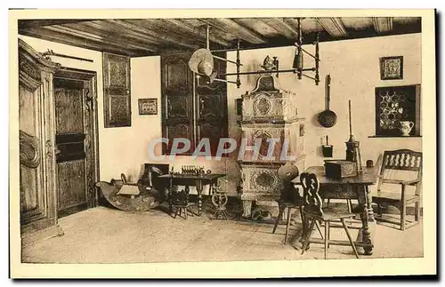 Cartes postales Musee des Unterlinden a Colmar Chambre alsacinne II