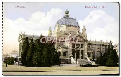 Cartes postales Zagreb Umjetnicki paviljon