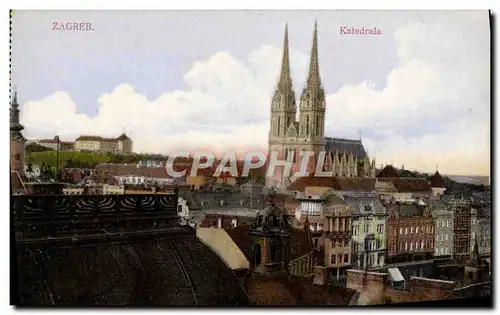 Cartes postales Zagreb Katedrala