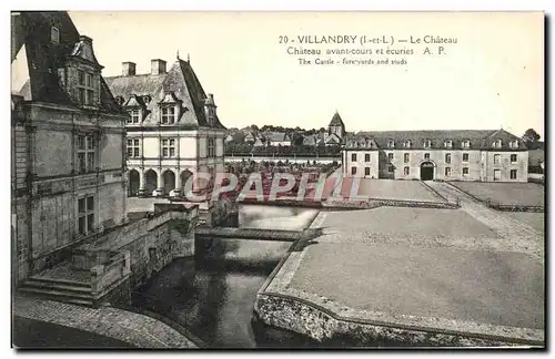 Cartes postales Villandry Le Chateau