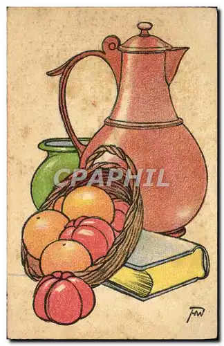 Cartes postales Nature morte Fruits