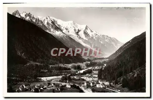 Cartes postales Argentieres Et Le Mont Blanc