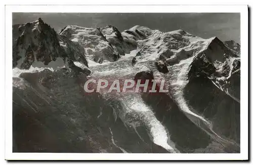 Cartes postales Chamonix Le Massif Du Mont Blanc