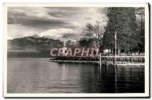 Cartes postales Evian Les Bains Vue sur la cote Suisse