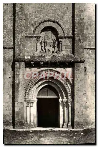 Cartes postales moderne Melle Eglise Saint Pierre Porte Laterale