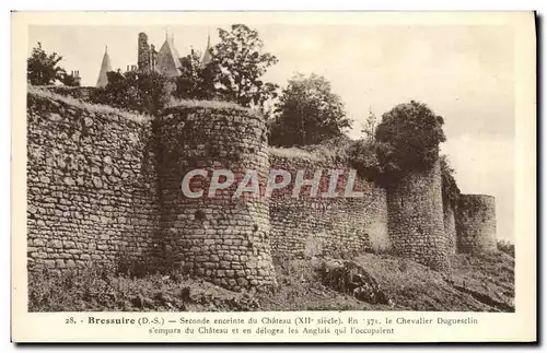 Ansichtskarte AK Bressuire Seconde Enceinte Du Chateau