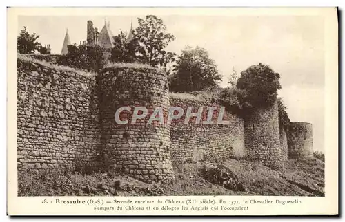 Cartes postales Bressuire Seconde Enceinte Du Chateau
