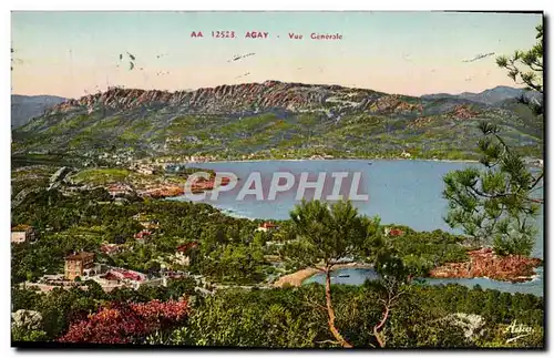 Cartes postales Agay Vue Generale