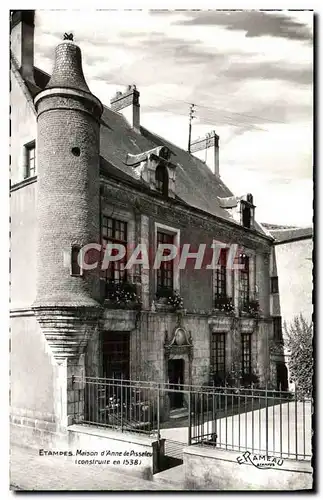 Cartes postales moderne Etampes Maison d&#39Anne De Pisseleu