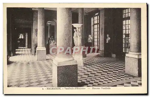 Ansichtskarte AK Malmaison Vestibule D&#39Honneur