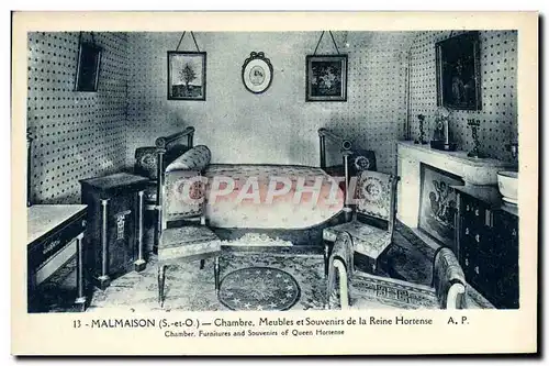 Ansichtskarte AK Malmaison Chambre Meubles Et Souvenirs De La Reine Hortense