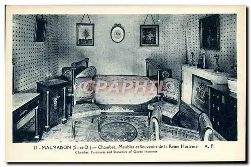 Cartes postales Malmaison Chambre Meubles Et Souvenirs De La Reine Hortense
