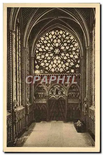 Cartes postales Paris En Flanant Sainte Chapelle Grande Rose