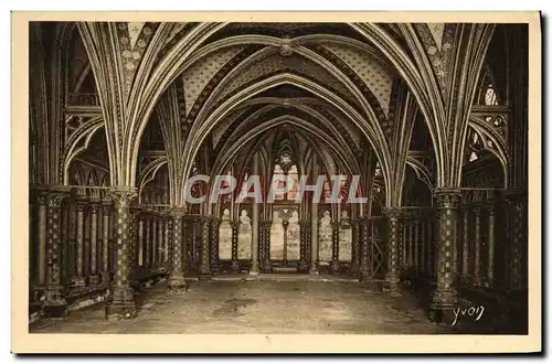 Ansichtskarte AK Paris En Flanant La Sainte Chapelle