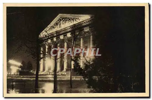 Ansichtskarte AK Feeries Nocturnes De Paris La Madeleine