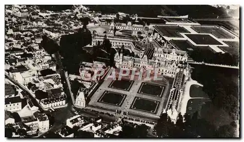 Cartes postales Palais De Fontainebleau Vue Aerienne