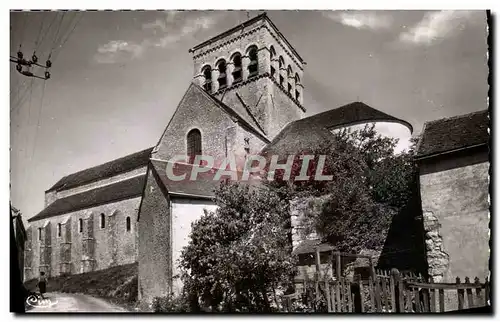 Ansichtskarte AK St Loup De Naud Eglise Face Laterale