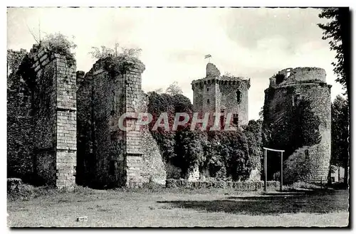 Ansichtskarte AK Chateau Fort De Blandy Vue Extericure Pont Levis Tour des gardes Le donjon