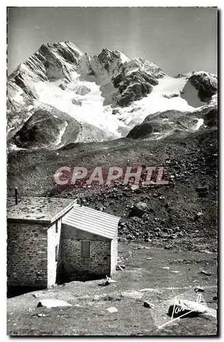 Cartes postales moderne Pralognan La Vanoise Refuge Peclet Polset Route De l&#39Echelle et aiguille de la partie