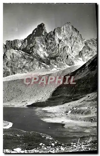 Cartes postales moderne Pralognan La Vanoise Lac Long Pointe et aiguille de la gliere