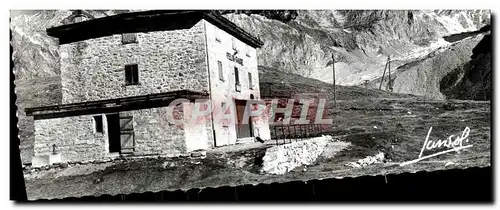 Cartes postales moderne Pralognan La Vanoise Le Refuge Feliux Faure et les pointes le la gliere