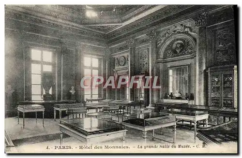 Cartes postales Paris Hotel Des Monnaies La Grande Salle Du Musee