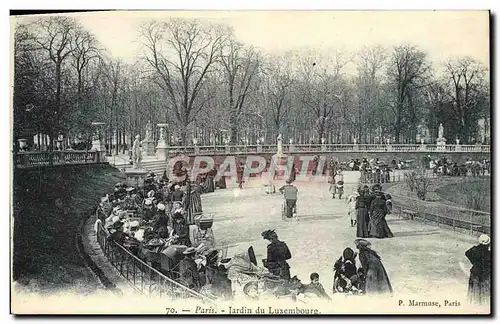 Cartes postales Paris Jardin Du Luxembourg