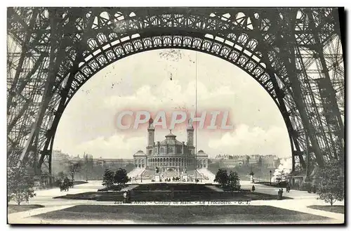 Ansichtskarte AK Paris Champ De Mars Tour Eiffel