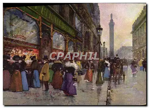 Cartes postales Paris Rue De La Paix