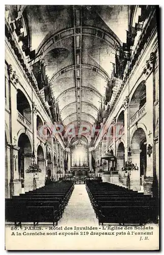 Ansichtskarte AK Paris Hotel Des Invalides L&#39Eglise Des Soldats