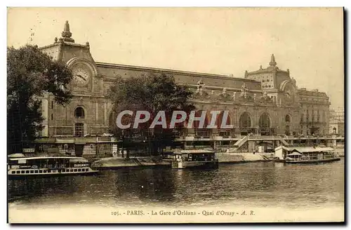 Cartes postales Paris La Gare D&#39Oreans Quai d&#39Orsay