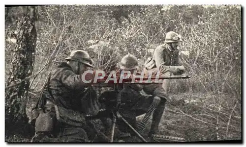 Cartes postales moderne Militaria Mitrailleuse de cavalerie