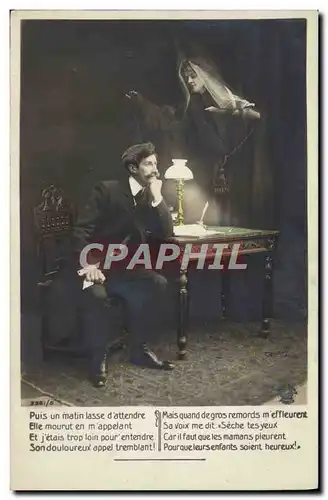 Cartes postales Fantaisie Homme