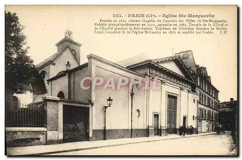 Cartes postales Paris Eglise Ste Marguerite