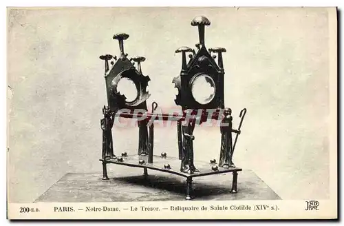 Ansichtskarte AK Paris Le Tresor Reliquaire de Sainte Clotilde