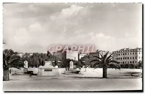 Moderne Karte Ajaccio Place General de Gaulle