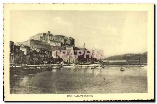 Cartes postales Calvi Bateau