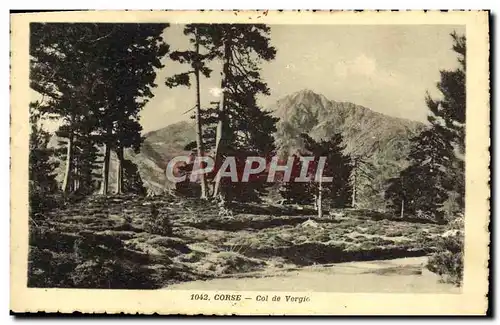Cartes postales Corse Col de Vergio