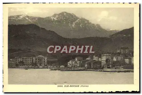 Cartes postales lle Rouse Corse Corsica