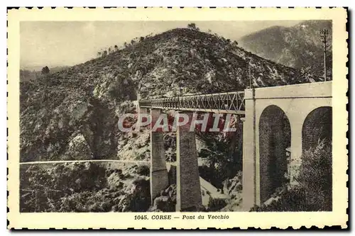 Ansichtskarte AK Corse Pont du Vecchio Corse Corsica