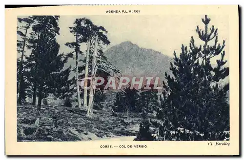 Cartes postales Corse Col de Vergio Corse Corsica