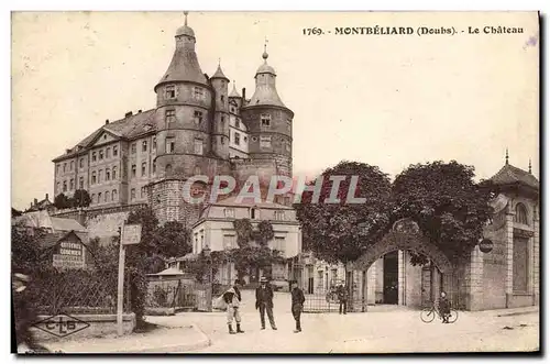 Cartes postales Montbeliard Le Chateau