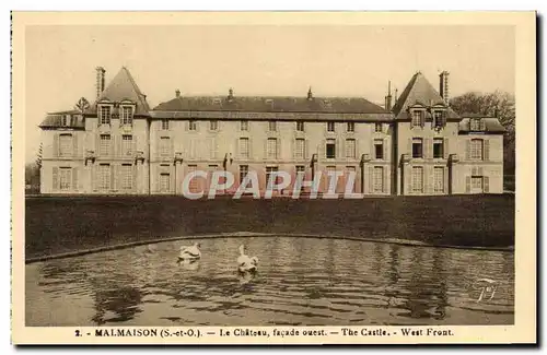 Ansichtskarte AK Malmaison Le Chateau facade ouest