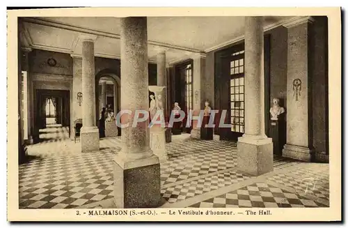 Cartes postales Malmaison Le Vestibule d'honneur