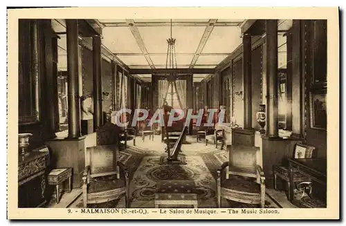 Cartes postales Malmaison Le Salon de Musique