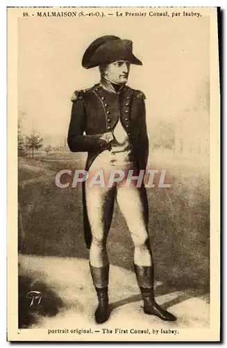 Cartes postales Malmaison Le Premier Consul par lsabey Napoleon 1er