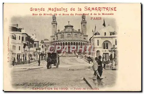 Ansichtskarte AK Grands Magasins de la Samaritaine Rue de Riovli et Rues du Pont Neuf de la Monnaie Paris