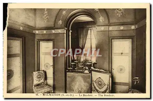 Cartes postales Malmaison Le Boudoir