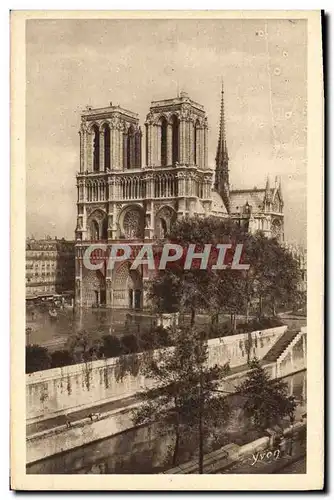 Ansichtskarte AK Paris En Flanant Notre Dame